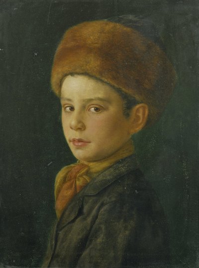 Portrait of a Boy by Isidor Kaufmann